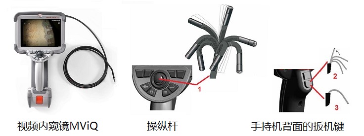 手持式進口內(nèi)窺鏡探頭導向操作小竅門